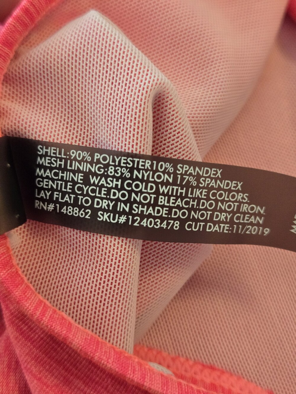 Torrid Wireless Active Swim Tankini Top - Picture 8 of 12